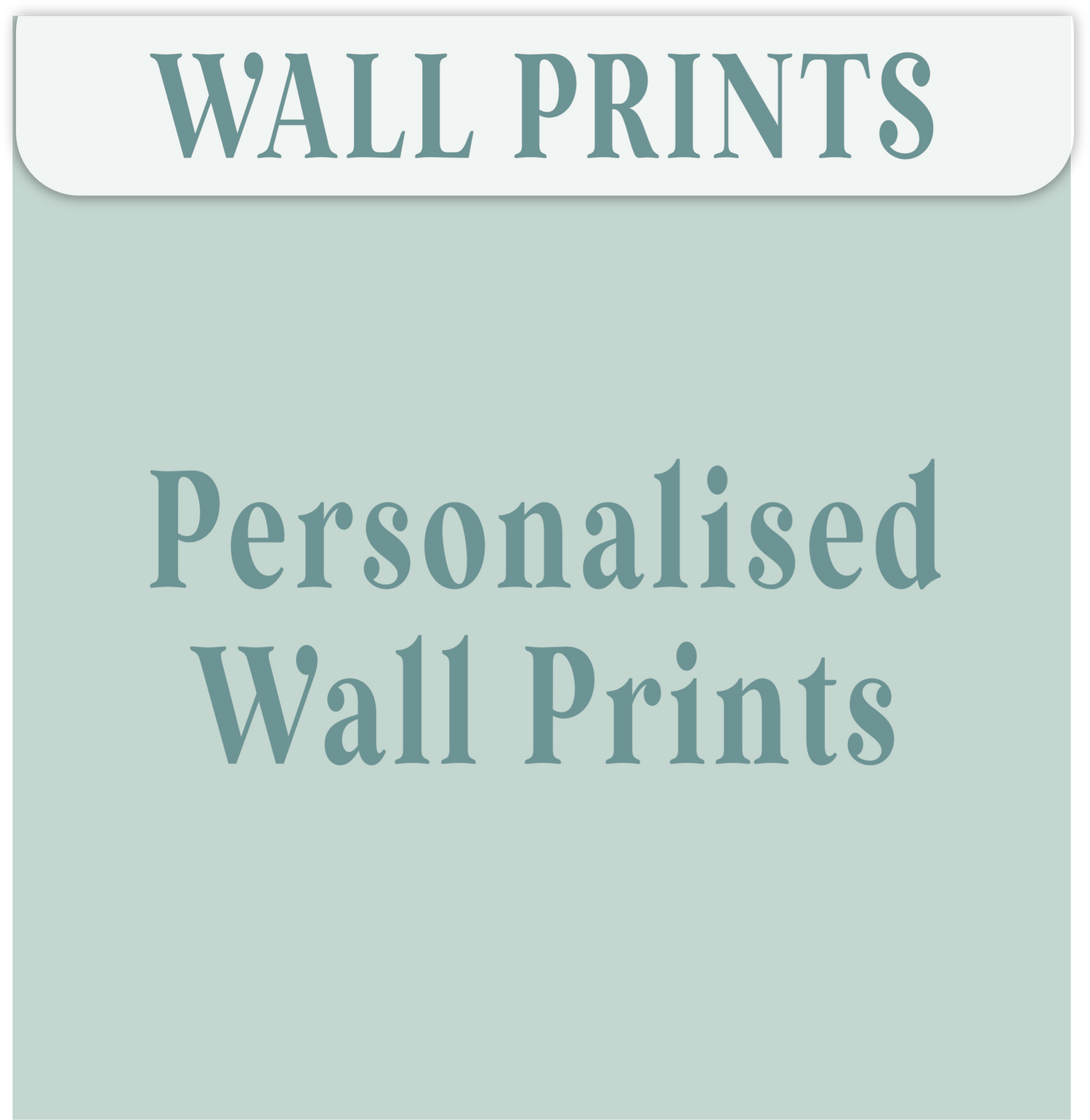 Personalised Wall Prints, Home Decor Wall Prints