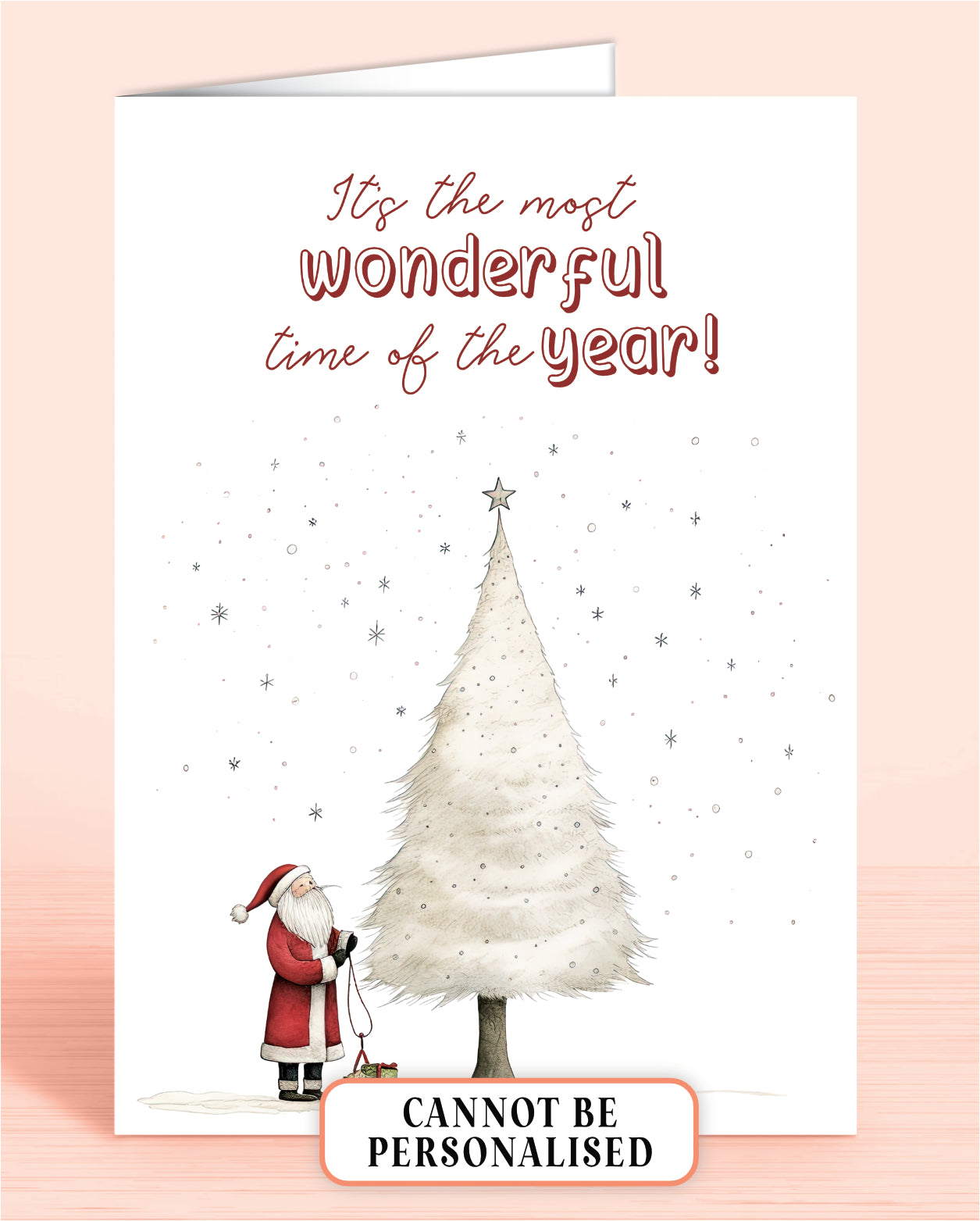 Whimsical Santa Fun Christmas Card Pack of 12, Designs, picture shows: 6 of 12 | Oliver Rose Designs